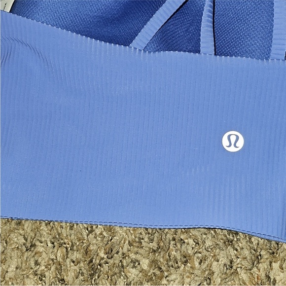 Lululemon Nwts Like A Cloud LongLine Bra 12 B/C Ribbed WLIN - Picture 10 of 11